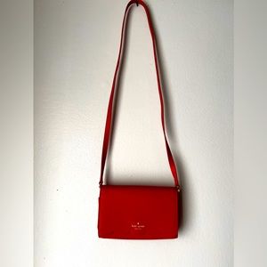 Kate Spade magnolia street red bag